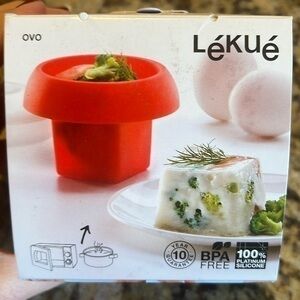 Lekue silicone egg cooker